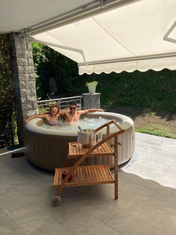 Armonie Del Lago - Lakeview Retreat With Private Garden, Pool & Jacuzzi Baveno Extérieur photo